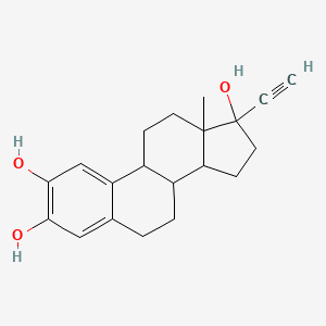 molecular formula C20H24O3 B12323861 2-Hydroxy Ethynyl Estradiol 