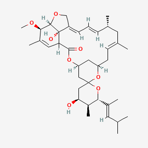 molecular formula C37H54O8 B1232388 LL-F 28249lambda CAS No. 102042-12-6