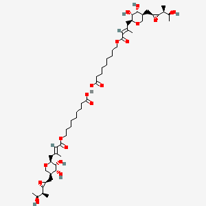 molecular formula C52H86CaO18 B1232392 Mupirocin Calcium CAS No. 104486-81-9
