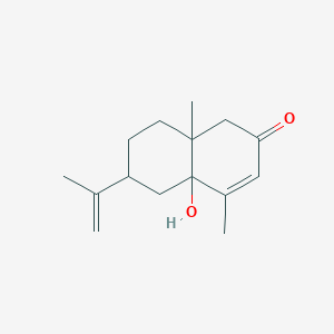 molecular formula C15H22O2 B12323946 alpha-Rotunol CAS No. 24405-56-9