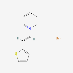 molecular formula C11H10BrNS B1232398 Thienpydin CAS No. 7496-62-0