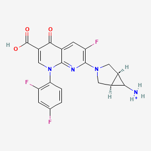Trovafloxacin(1+)