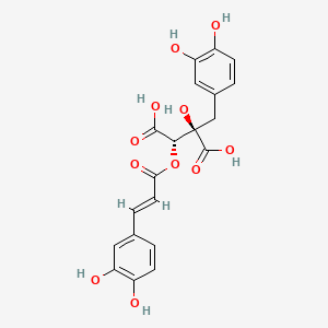 molecular formula C20H18O11 B1232405 Fukinolic Acid CAS No. 50982-40-6