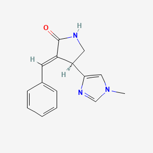 molecular formula C15H15N3O B1232408 Cynometra ananta alkaloid C CAS No. 50656-82-1