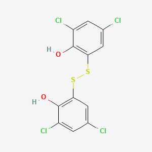 molecular formula C12H6Cl4O2S2 B1232418 Dtbdcp CAS No. 57548-07-9