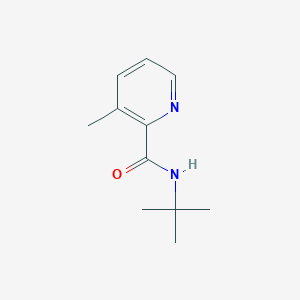 molecular formula C11H16N2O B123242 N-tert-Butyl-3-methylpyridine-2-carboxamide CAS No. 32998-95-1