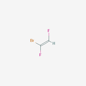molecular formula C2HBrF2 B12324204 Ethene, 1-bromo-1,2-difluoro- 