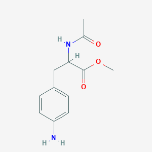 molecular formula C12H16N2O3 B12324230 AC-P-Amino-phe-ome 