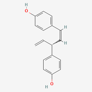 molecular formula C17H16O2 B1232429 Nyasol 