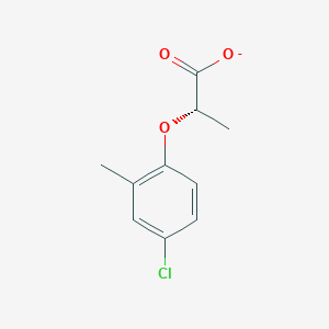 molecular formula C10H10ClO3- B1232434 (S)-2-(4-chloro-2-methylphenoxy)propanoate 