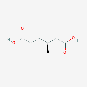 molecular formula C7H12O4 B1232435 3-Methyladipic acid CAS No. 3058-01-3