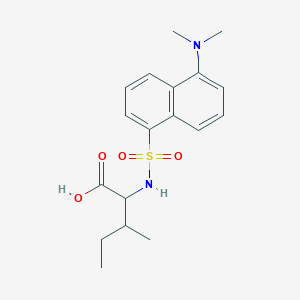 molecular formula C18H24N2O4S B12324405 Dansyl-d,l-isoleucine 