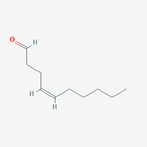 molecular formula C10H18O B1232446 cis-4-Decenal CAS No. 21662-09-9