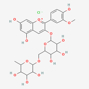 molecular formula C28H33ClO15 B12324508 Peonidine-3-O-rutinoside chloride 