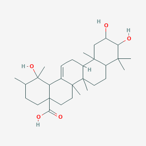 molecular formula C30H48O5 B12324613 Jacarandic acid 
