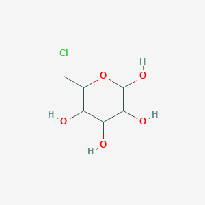 molecular formula C6H11ClO5 B12324621 6-(Chloromethyl)oxane-2,3,4,5-tetrol 