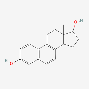 molecular formula C18H20O2 B12324642 beta-Dihydroequilenin 