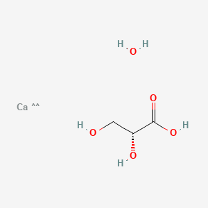 molecular formula C3H8CaO5 B12324664 CID 164185405 