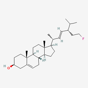 molecular formula C29H47FO B1232469 29-Fluorostigmasterol CAS No. 87028-22-6