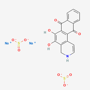 molecular formula C17H11NNa2O10S2-2 B12324709 Alizarin Blue S 