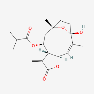 molecular formula C19H26O6 B1232471 Diversifolin CAS No. 72502-84-2