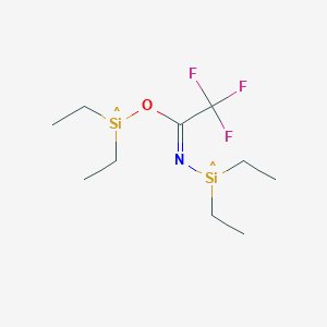 molecular formula C10H20F3NOSi2 B12324714 CID 53230121 