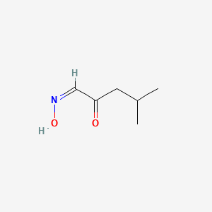 molecular formula C6H11NO2 B1232480 4-Methyl-2-oxo-pentanal oxime 