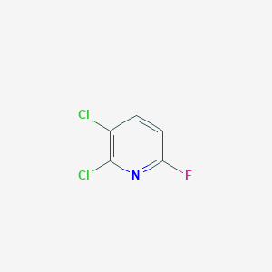 molecular formula C5H2Cl2FN B12324884 2,3-Dichloro-6-fluoropyridine CAS No. 51991-32-3
