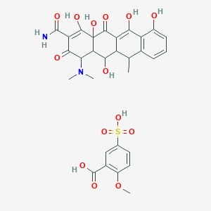 molecular formula C30H32N2O14S B12324980 Doxycycline ssa 