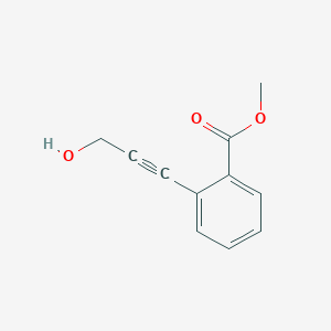 Methyl 2-(3-hydroxyprop-1-yn-1-yl)benzoate