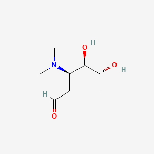 molecular formula C8H17NO3 B1232501 D-Rhodosamine CAS No. 30636-50-1