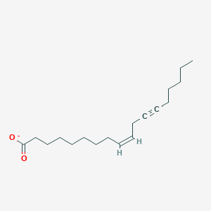 molecular formula C18H29O2- B1232503 Crepenynate 