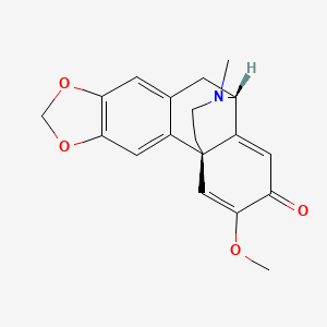 molecular formula C19H19NO4 B1232505 Amurine 
