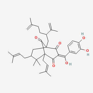 molecular formula C38H50O6 B1232506 Xanthochymol CAS No. 52617-32-0