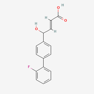 4-(4-(2'-Fluorobiphenylyl))-4-hydroxycrotonic acid
