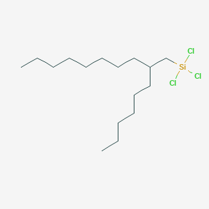 molecular formula C16H33Cl3Si B12325334 Trichloro(2-hexyldecyl)silane 