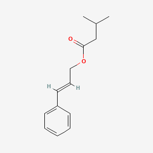 molecular formula C14H18O2 B1232534 异戊酸肉桂酯 CAS No. 140-27-2