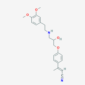 molecular formula C23H28N2O4 B1232552 Hoe 224; hoe 224A CAS No. 65655-59-6