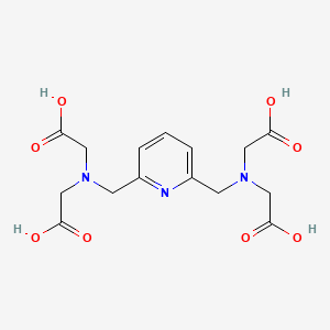 2-[[6-[[Bis(carboxymethyl)amino]methyl]pyridin-2-yl]methyl-(carboxymethyl)amino]acetic acid