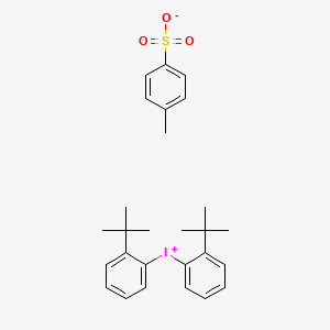 molecular formula C27H33IO3S B12325798 bis(2-tert-butylphenyl)iodanium;4-methylbenzenesulfonate 