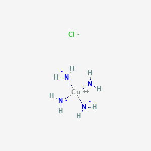 molecular formula ClCuH8N4-3 B12325803 Copper tetrammine dichloride 