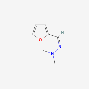 N-[(Z)-furan-2-ylmethylideneamino]-N-methylmethanamine
