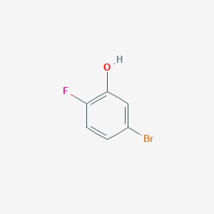 molecular formula C6H4BrFO B123259 5-Bromo-2-fluorophenol CAS No. 112204-58-7
