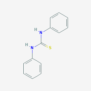 molecular formula C13H12N2S B123260 Thiocarbanilide CAS No. 102-08-9