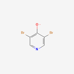 molecular formula C5H2Br2NO- B12326028 4-Pyridinol, 3,5-dibromo-, ion(1-) 