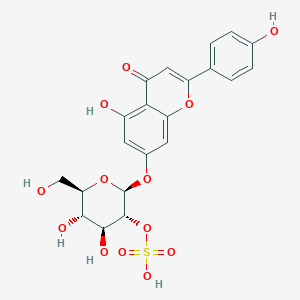 molecular formula C21H20O13S B1232609 Thalassiolin C 