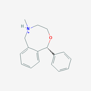 molecular formula C17H20NO+ B1232612 (S)-nefopam(1+) 