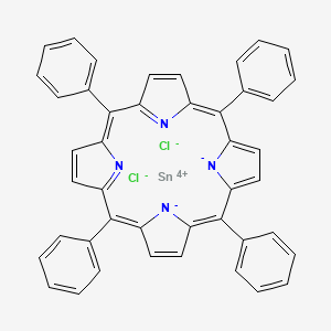 molecular formula C44H28Cl2N4Sn B1232615 四苯基卟啉锡 CAS No. 26334-85-0