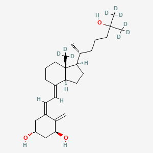 molecular formula C27H44O3 B12326244 Calcitriol-18,18,18,26,26,26,27,27,27-d9 