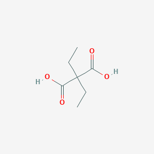 molecular formula C7H12O4 B123264 Diethylmalonic acid CAS No. 510-20-3
